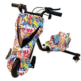 Tricicleta electrica drift pentru copii, Drift, MULTICOLOR, Baterie 36V – 4.4 AH, Bluetooth, Viteza – 20 Km/h