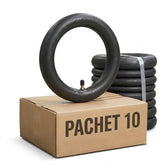 Pachet 10 x Cameră 8.5x2 cu valvă dreaptă pentru trotineta