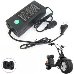 Incarcator baterie trotineta electrica 67, 2V 2A - compatibil cu scuter Citycoco