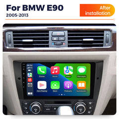 Navigatie BMW Seria 3 E90 E91 E92 E93 din 2005-2012, Android 14, Wireless Carplay si Android Auto,2GB RAM si 32GB ROM, Display IPS 9 inch, Camera Marsarier, Internet, Aplicatii, Wi Fi, Usb, Bluetooth