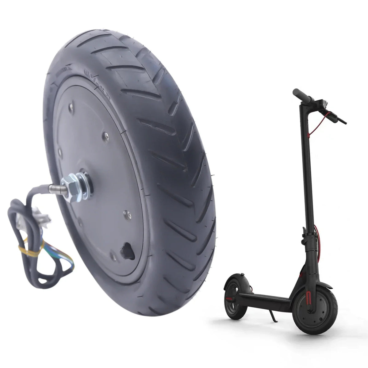 Motor complet trotineta electrica 350w, 36v (8 inch)
