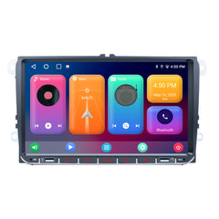 Navigatie VV Golf Passat Tiguan Jetta Polo Touran Caddy , Ecran 9 inch  , Android 14 , Carplay , 2GB RAM si 32GB ROM