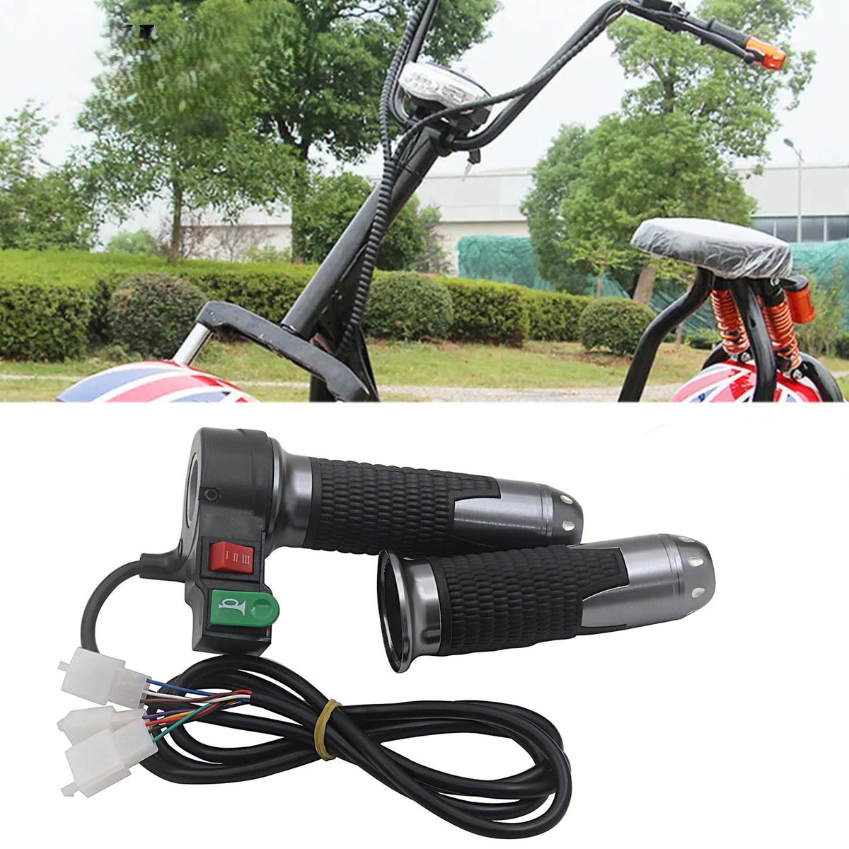 Acceleratie scuter electric City Coco (60V)
