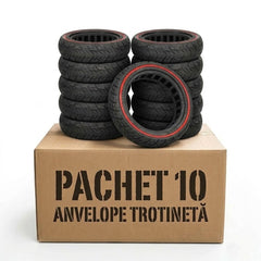 Pachet 10 X Cauciuc plin Premium antiexplozie pentru trotineta electrica Xiaomi 8, 5x2