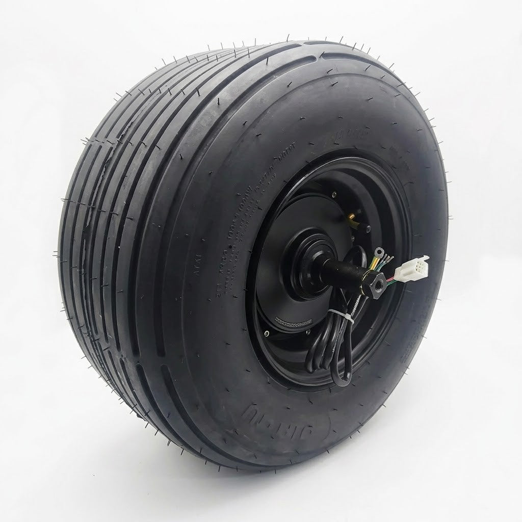 Motor complet scuter electric 1500w 60V citycoco cu roată completă 225/55-8, jantă de 8 inch