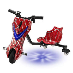 Tricicleta electrica drift pentru copii 6 INCH, Drift, spider, Baterie 36V – 4.4 AH, Bluetooth, Viteza – 20 Km/h